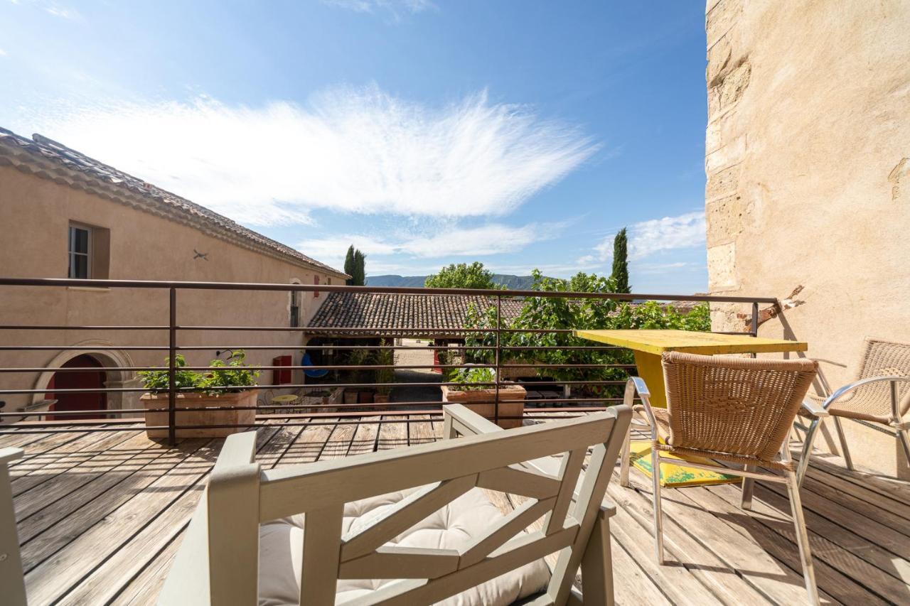 Appartamento Domaine Des Peyre Robion en Luberon Esterno foto