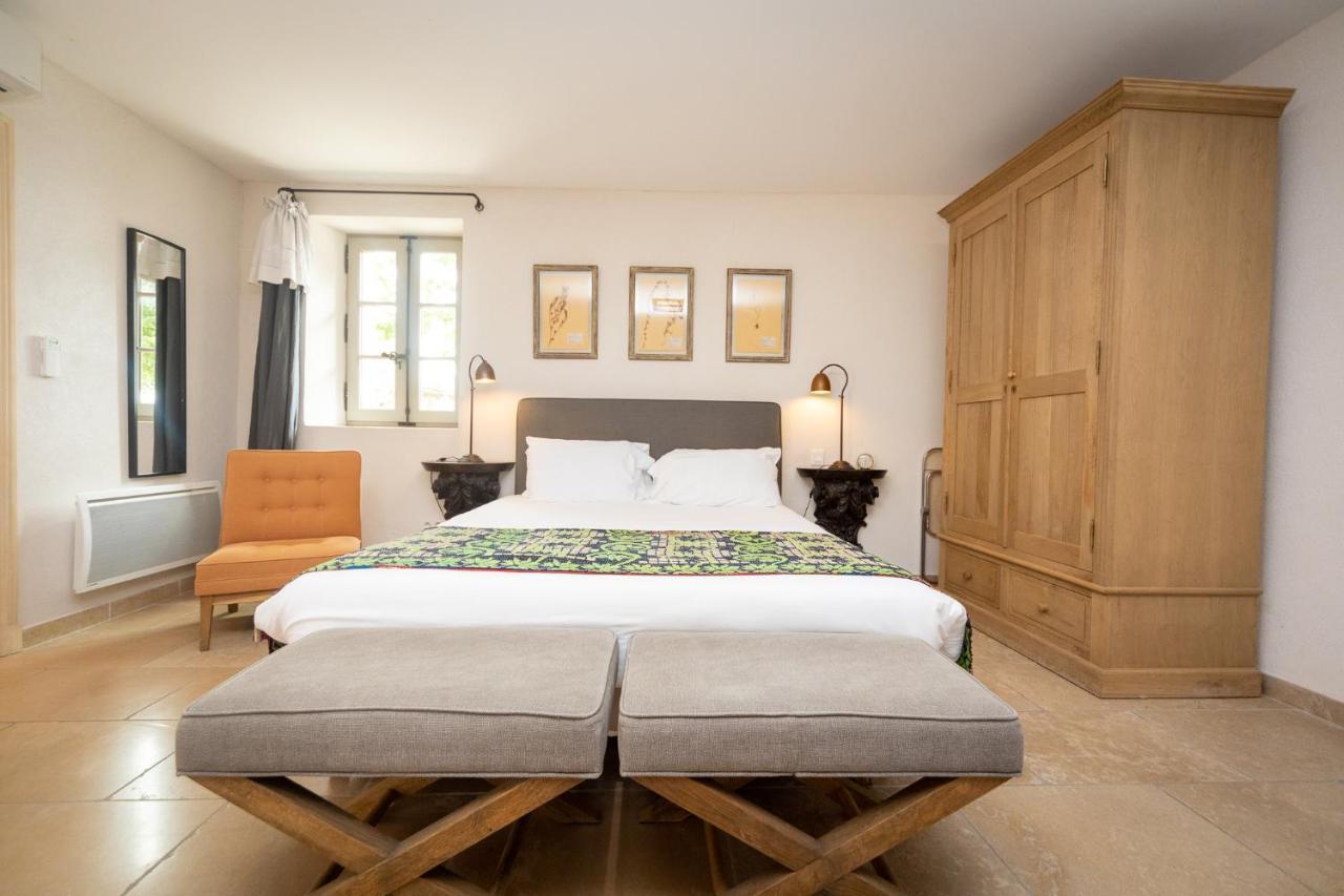 Appartamento Domaine Des Peyre Robion en Luberon Esterno foto