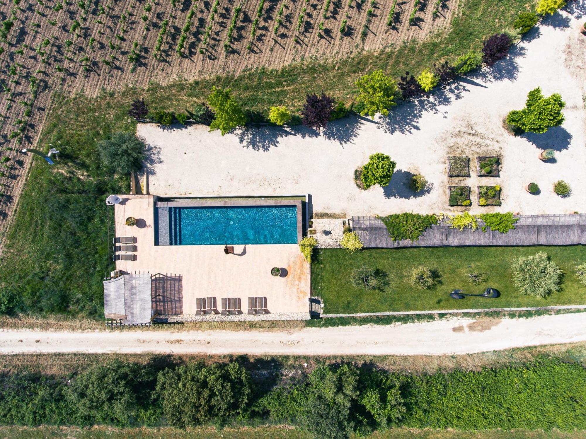 Appartamento Domaine Des Peyre Robion en Luberon Esterno foto